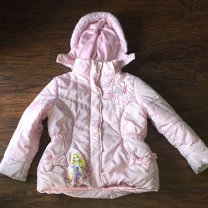 Disney Princess Girls Puffer Jacket